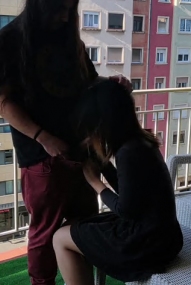 露脸反差婊，国人留学生【Maominvshen】不好好学习，甘心做长毛老外的母狗3