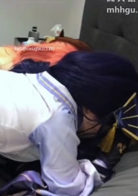 COSER，3P双飞，口交足交啪啪，手冲榨精